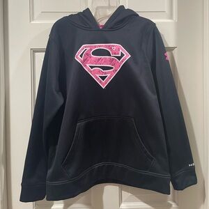 Under Armor Youth Black Underarmour hoodie